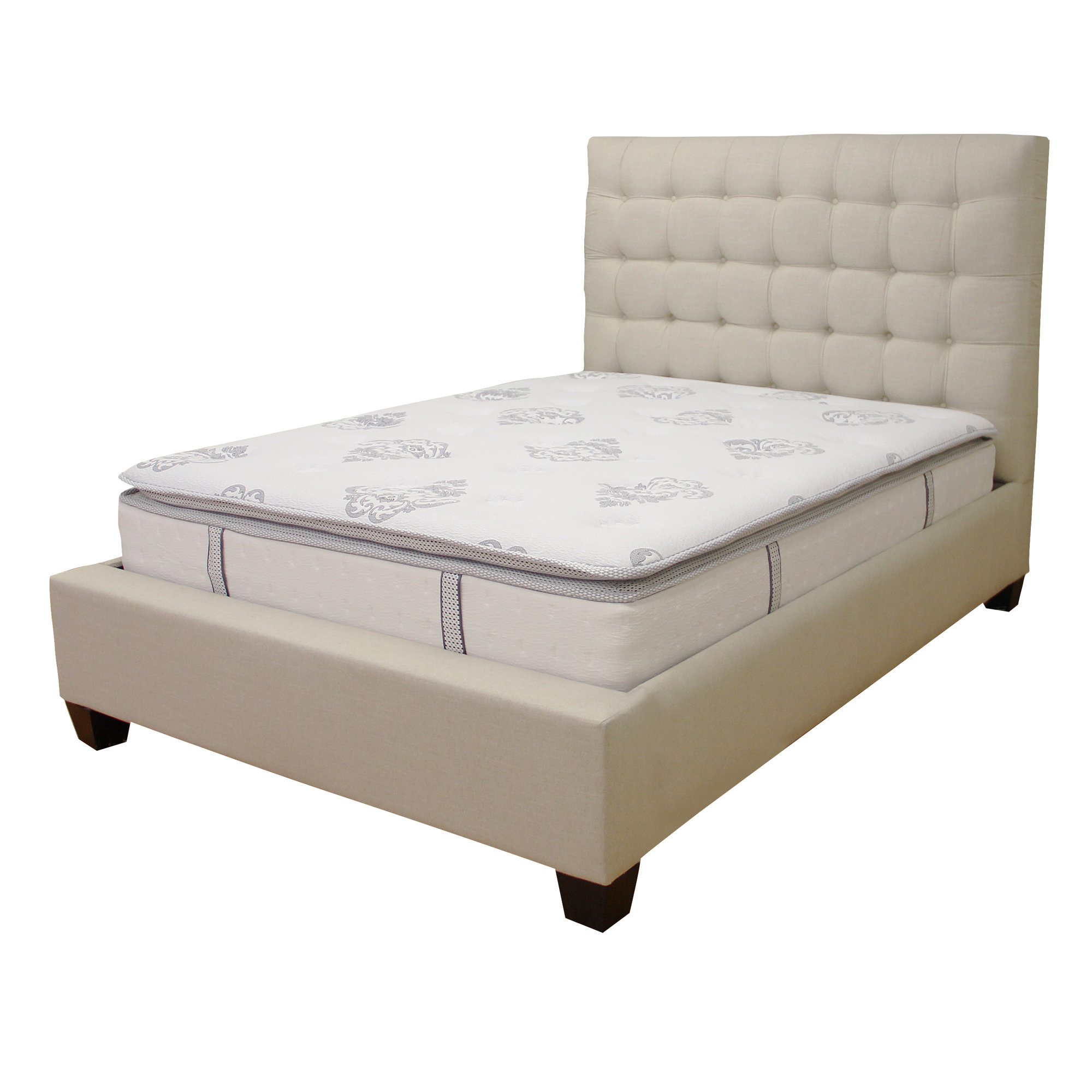 12" PillowTop Gel Memory Foam Mattress & Reviews Joss & Main